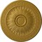 Ekena Millwork Randee Ceiling Medallion (Fits Canopies up to 3 7/8"), Hand-Painted Pharaohs Gold, 20"OD x 1 3/8"P CM20HAPGS - alternate 1